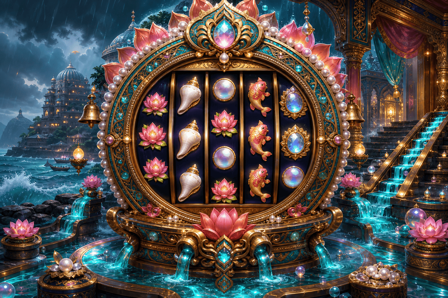 Monsoon Mandala Reels game art